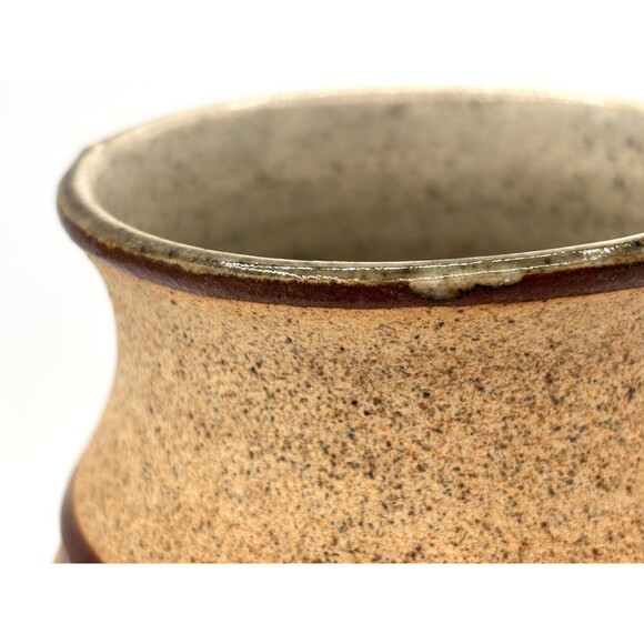 Netzi Tonala Pottery Burnished Clay Vase Hand-Painted‎ Bird Floral Motif Signed - Picture 14 of 16